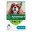 Advantage II For Medium Dogs 4.6Kg - 11Kg / 6 Pack Flea & Tick Topical Applications 4.6Kg - 11Kg | PetMax Canada