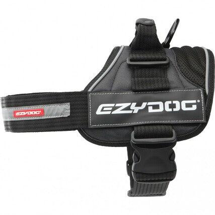 EZYDog Convert Dog Harness Charcoal  Harnesses  | PetMax Canada