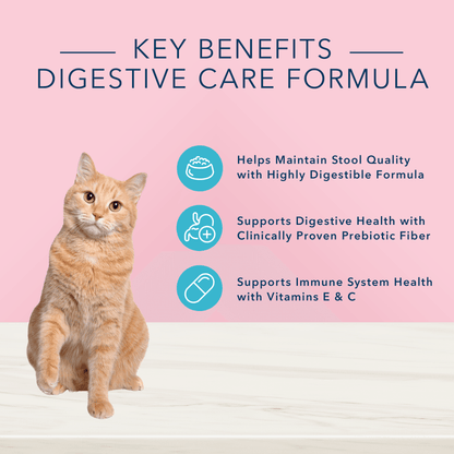 Blue True Solutions Canned Cat Food Digestive Care - 85g - Canned Cat Food - Blue Buffalo - PetMax Canada