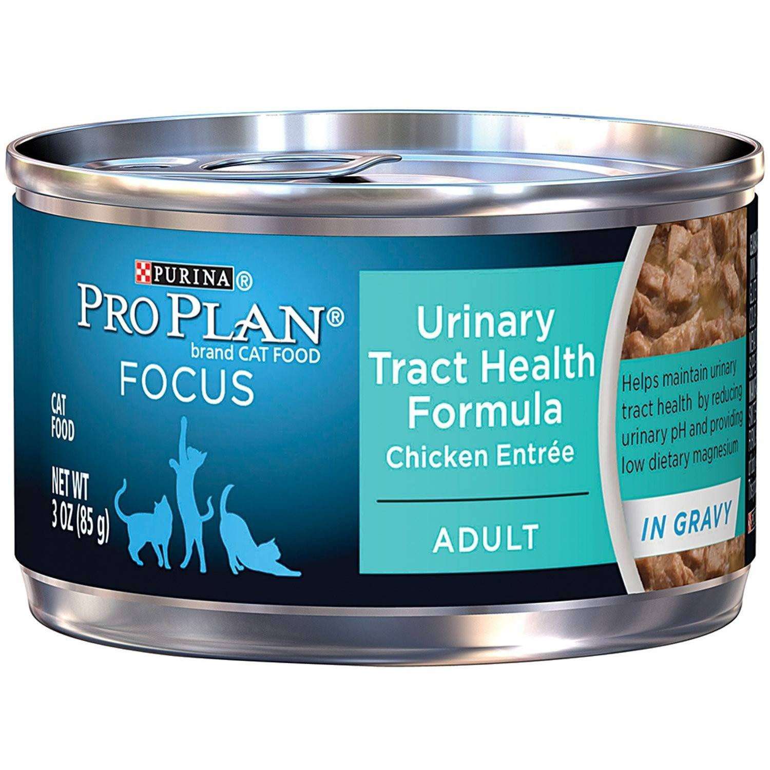 Purina Pro Plan Adult Urinary Tract Health Chicken Entrée in Gravy Wet Cat Food  Canned Cat Food  | PetMax Canada
