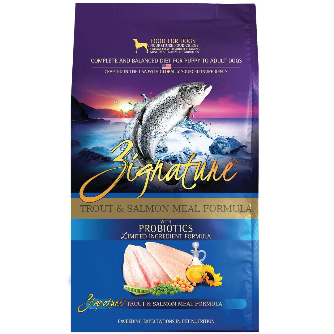 Zignature Limited Ingredient Formula Trout & Salmon - 11.36 Kg - Dog Food - Zignature Pet Food - PetMax Canada