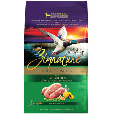 Zignature Limited Ingredient Formula Duck  Dog Food  | PetMax Canada