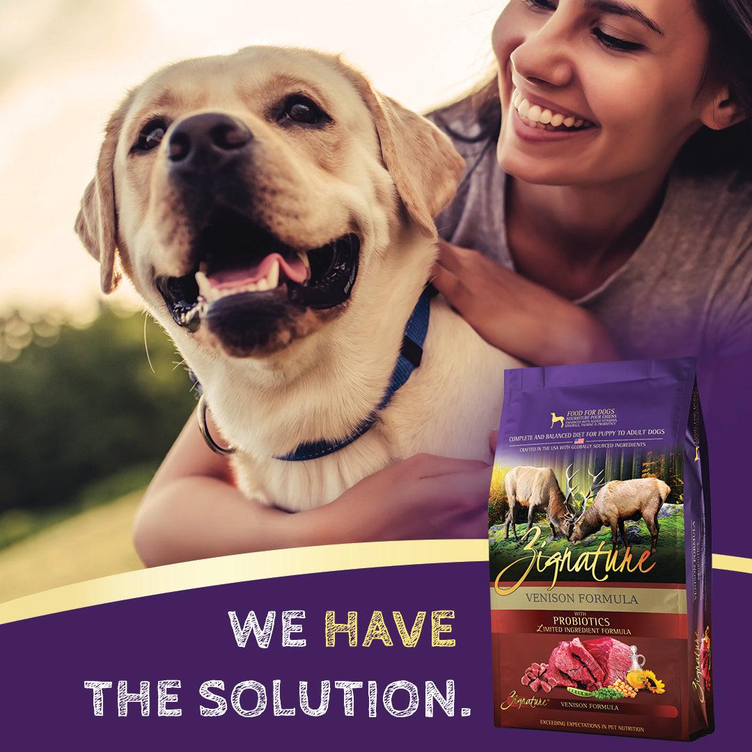 Zignature Limited Ingredient Formula Venison  Dog Food  | PetMax Canada