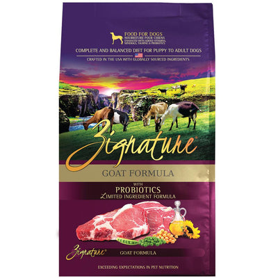 Zignature Limited Ingredient Formula Goat  Dog Food  | PetMax Canada