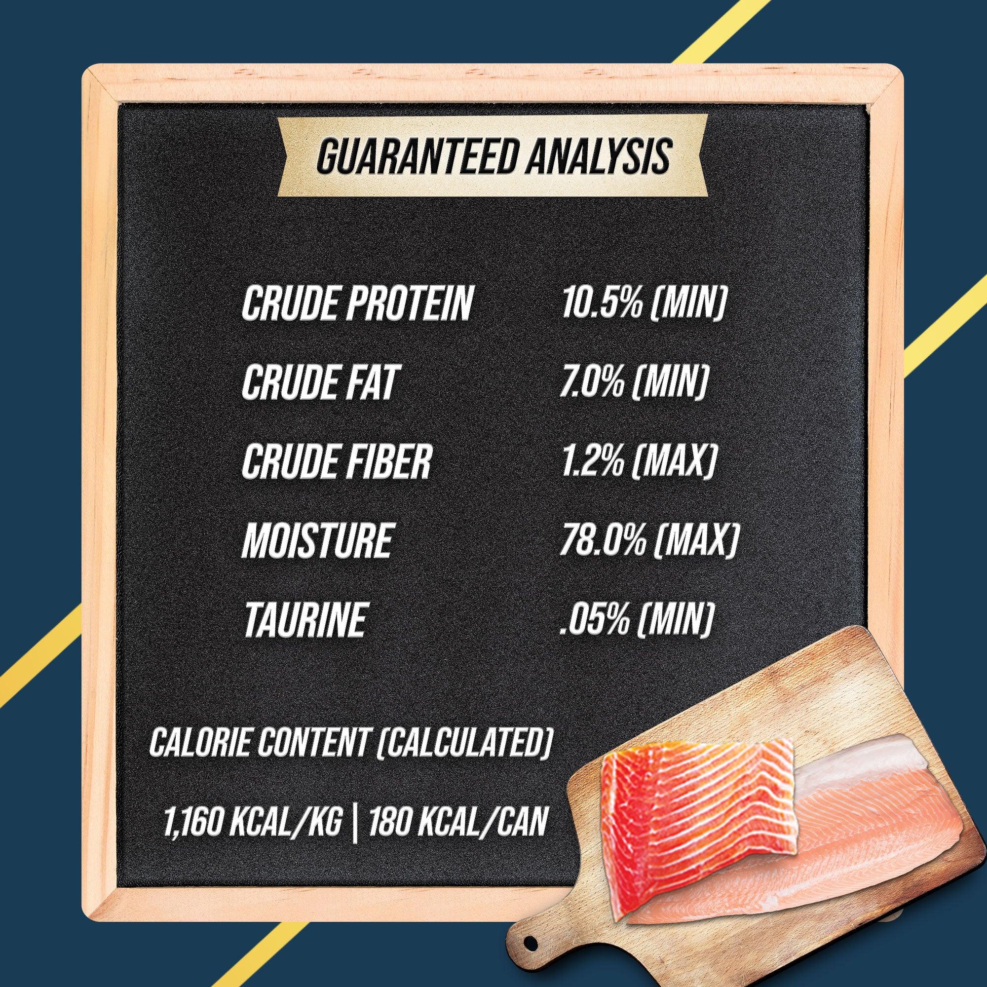 Fussie Market Fresh Trout and Salmon Canned Cat Food - 156g - Canned Cat Food - Fussie Cat - PetMax Canada