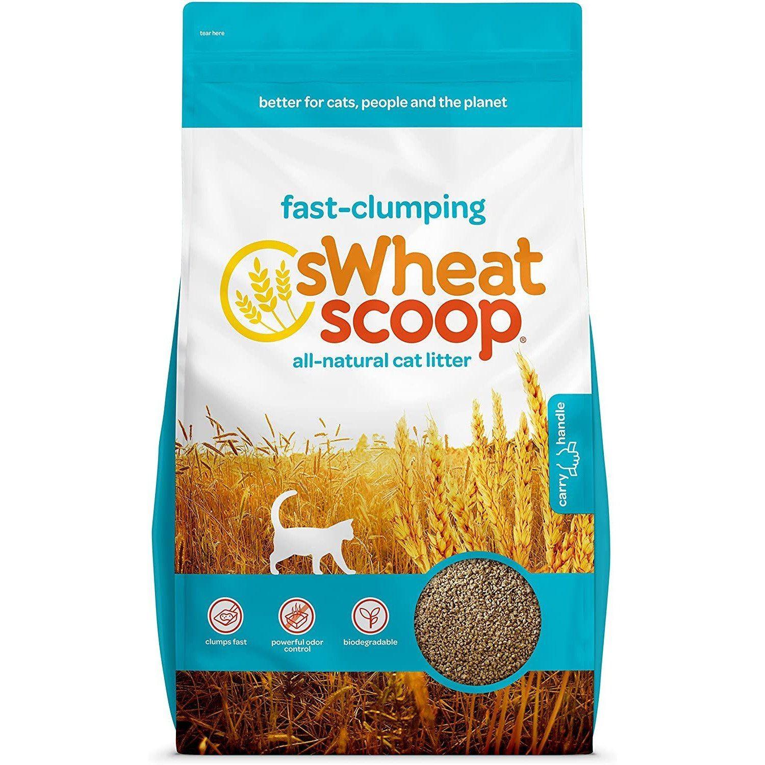 Swheat Scoop Fast Clumping Cat Litter - 5.45 Kg - Cat Litter - Swheat Scoop - PetMax Canada
