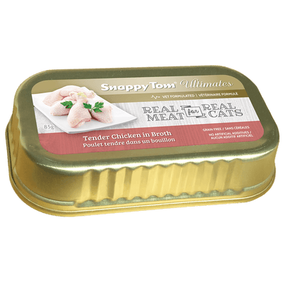 Snappy Tom Wet Cat Food Ultimates Tender Chicken In Broth - 85g - Canned Cat Food - Snappy Tom - PetMax Canada