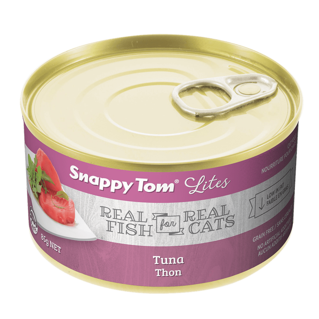 Snappy Tom Wet Cat Food Lites Tuna  Canned Cat Food  | PetMax Canada