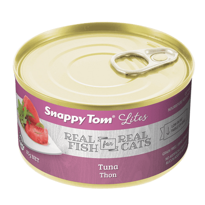Snappy Tom Wet Cat Food Lites Tuna - 85g - Canned Cat Food - Snappy Tom - PetMax Canada