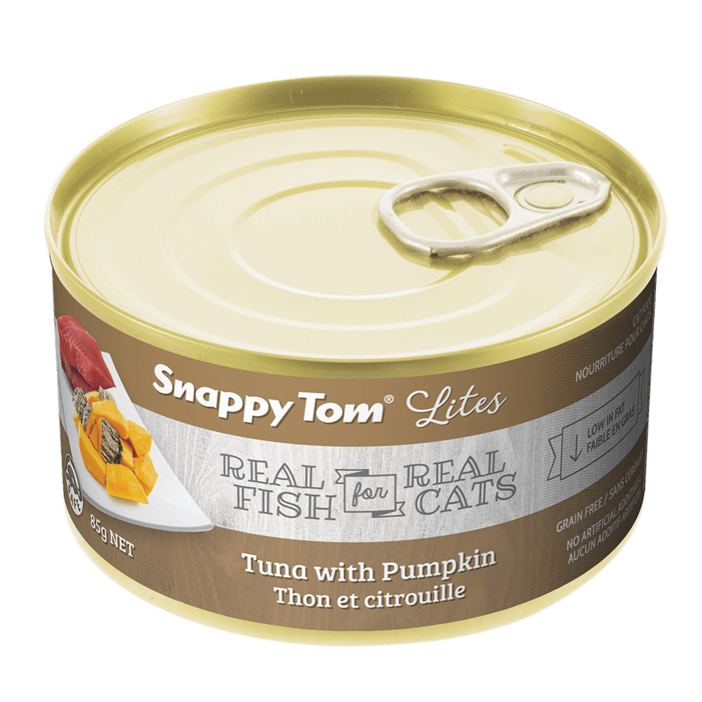 Snappy Tom Wet Cat Food Lites Tuna With Pumpkin  Canned Cat Food  | PetMax Canada