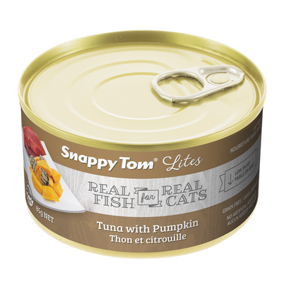 Snappy Tom Wet Cat Food Lites Tuna With Pumpkin  Canned Cat Food  | PetMax Canada