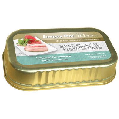 Snappy Tom Wet Cat Food Ultimates Tuna & Barramundi - 85g - Canned Cat Food - Snappy Tom - PetMax Canada