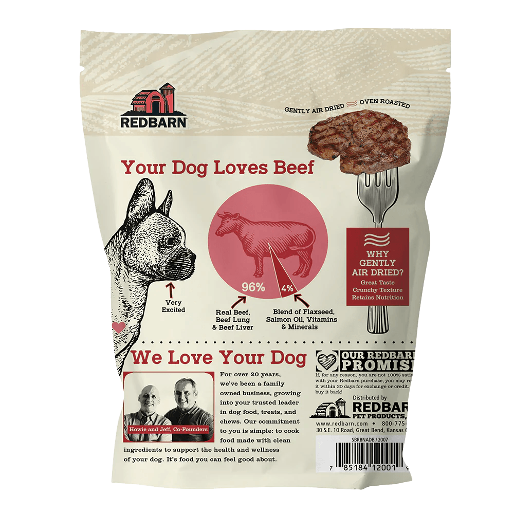 Red Barn Air Dried Grain Free Beef Dog Food - 907g - Dog Food - Red Barn Pet Products - PetMax Canada
