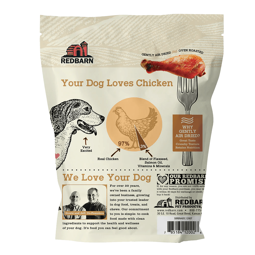 Red Barn Air Dried Grain Free Chicken Dog Food - 907g - Dog Food - Red Barn Pet Products - PetMax Canada