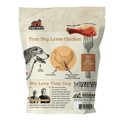 Red Barn Air Dried Grain Free Chicken Dog Food - 907g - Dog Food - Red Barn Pet Products - PetMax Canada