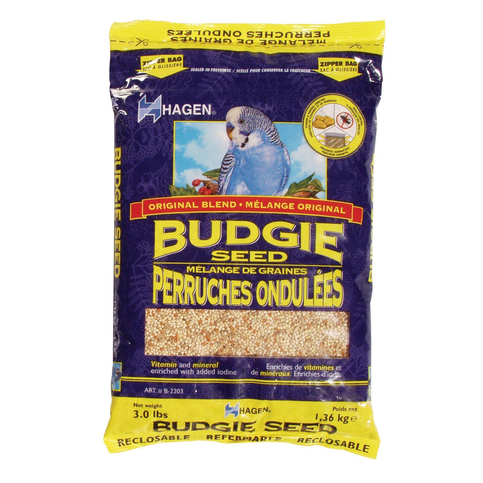 Hagen Staple Parakeet VME Seed - 1.36 Kg - Bird Food - Rolf C Hagen Inc. - PetMax Canada