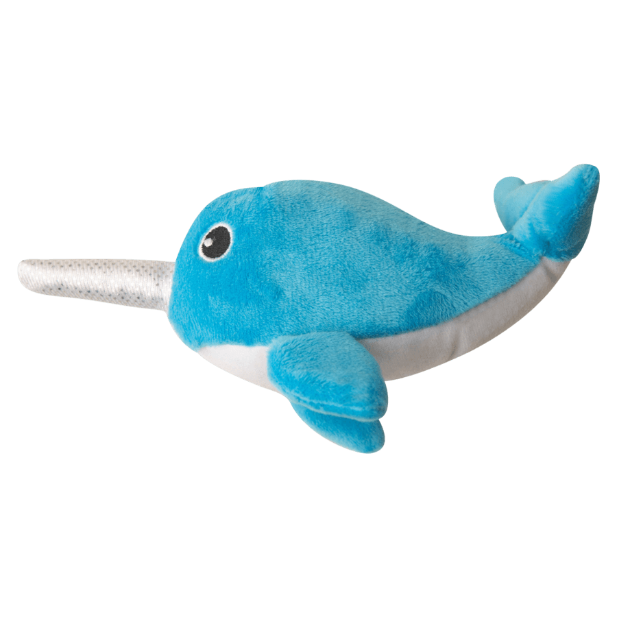 Snugarooz Baby Nikki Narwhal  Dog Toys  | PetMax Canada