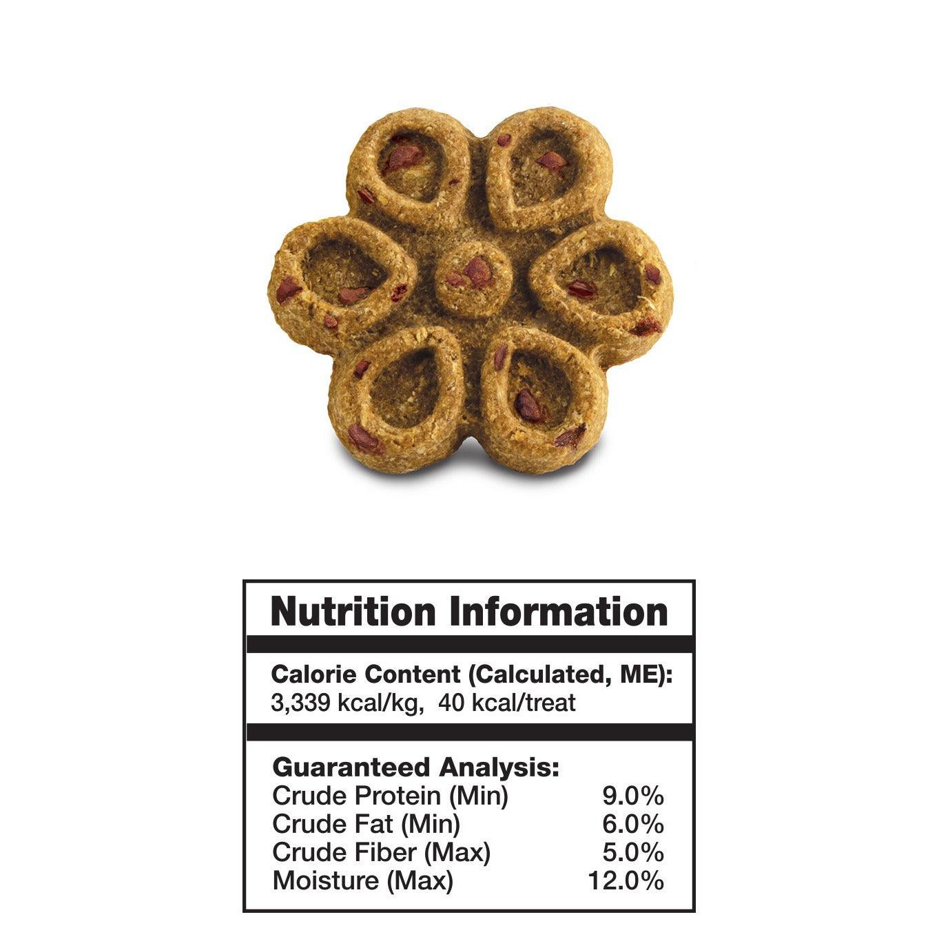 Fruitables Biggies Dog Treats Crispy Bacon & Apple - 454g - Dog Treats - Fruitables - PetMax Canada