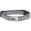 RC Adjustable Dog Clip Collar Black Gingham  Dog Collars  | PetMax Canada