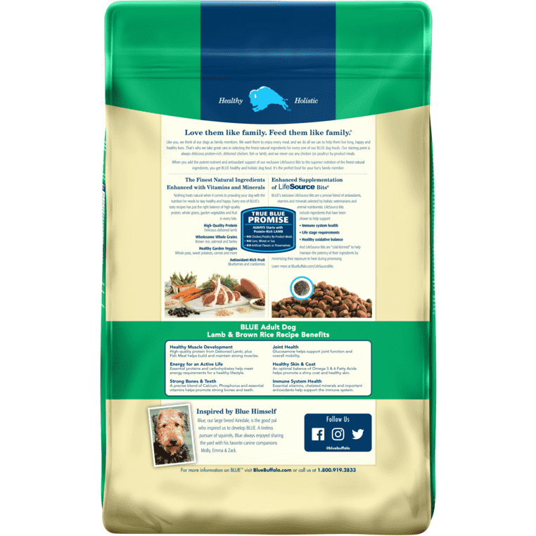Blue Buffalo Life Protection Dog Food Lamb & Rice  Dog Food  | PetMax Canada