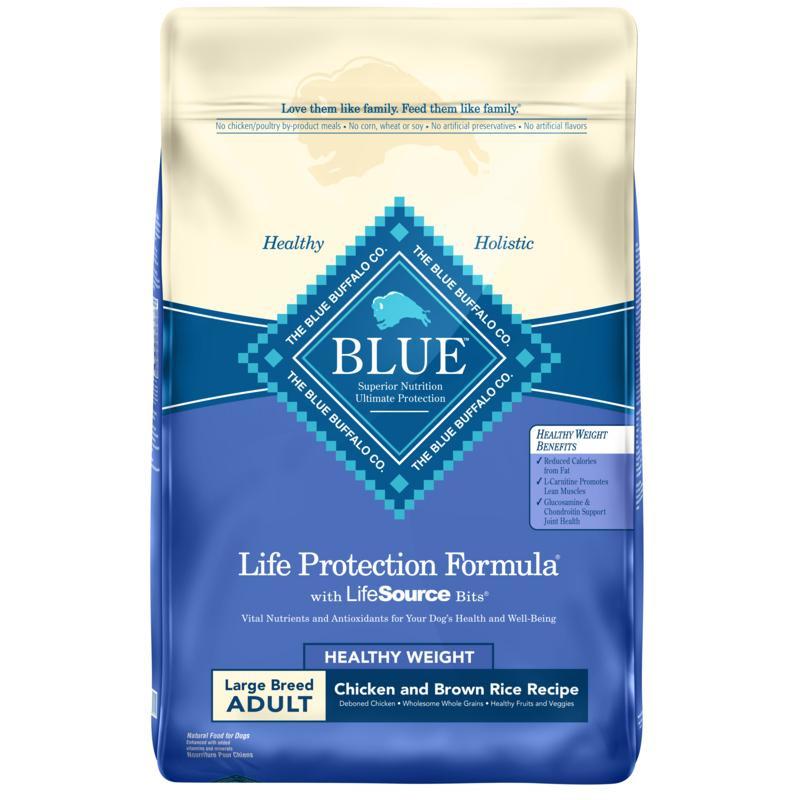 Blue Buffalo Life Protections Large Breed Weight Control Chicken  Dog Food  | PetMax Canada