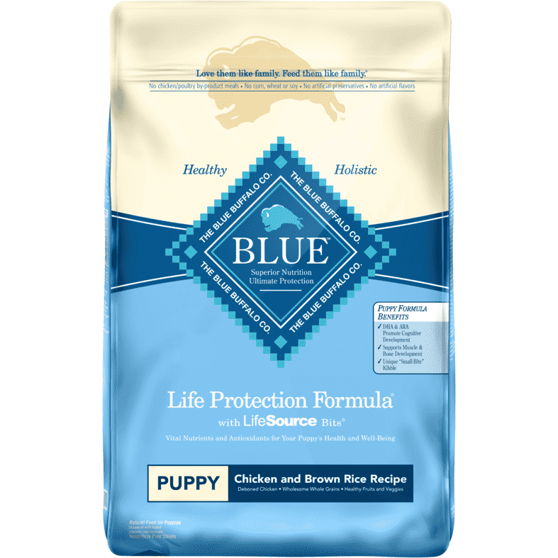 Blue Buffalo Life Protection Puppy Food Chicken & Rice  Dog Food  | PetMax Canada