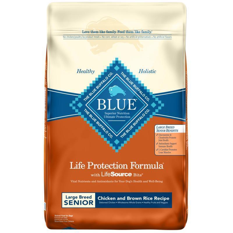 Blue Buffalo Life Protection Large Breed Senior Chicken - 11.9 Kg - Dog Food - Blue Buffalo - PetMax Canada
