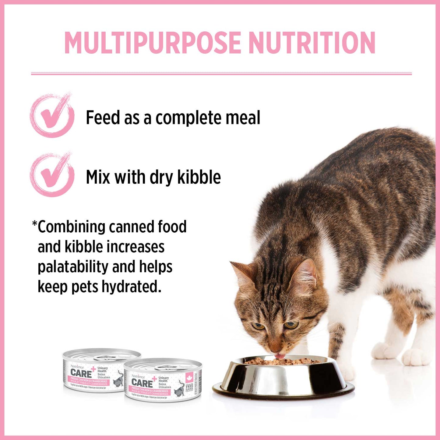 Nutrience Care Canned Cat Food Urinary Health  Canned Cat Food  | PetMax Canada