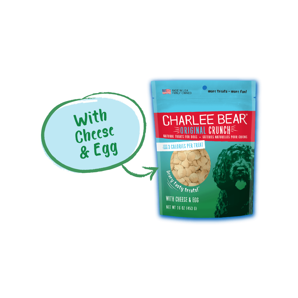 Charlee Bear Dog Treats Cheese And Egg  Dog Treats  | PetMax Canada