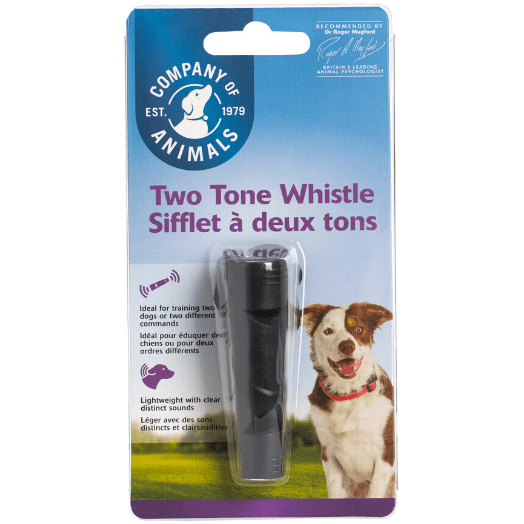 Company of Animals Two Tone Whistle  Training Products  | PetMax Canada