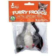Furry Frolics Cat Toy Catnip Furry Mouse  Cat Toys  | PetMax Canada