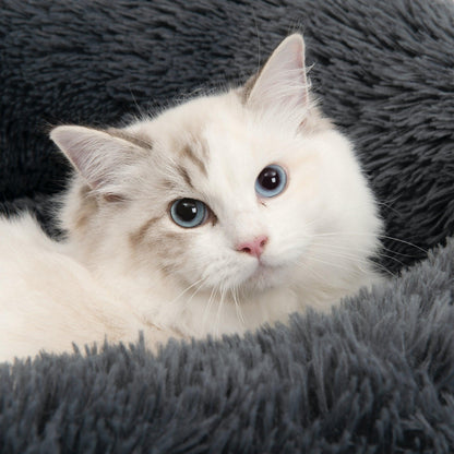 Catit Fluffy Bed Dark Grey - 60cm (20") - Cat Beds - Catit - PetMax Canada