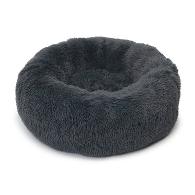 Catit Fluffy Bed Dark Grey  Cat Beds  | PetMax Canada