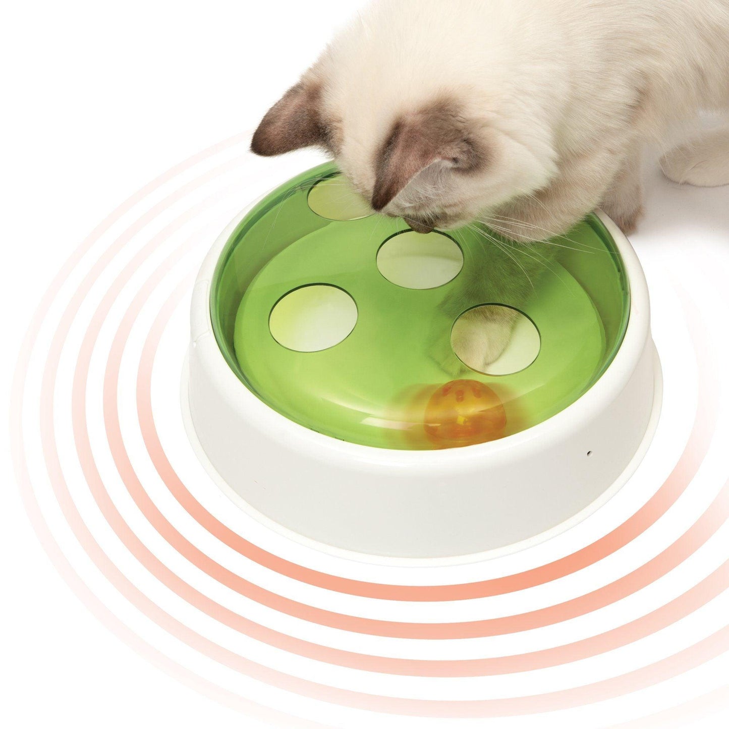 Catit Senses Electronic Ball Dome Cat Toy  Cat Toys  | PetMax Canada