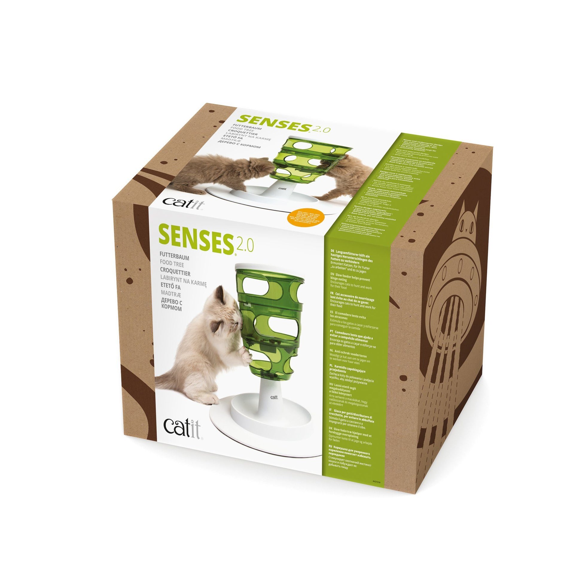 Catit Senses 2.0 Food Tree  Cat Toys  | PetMax Canada
