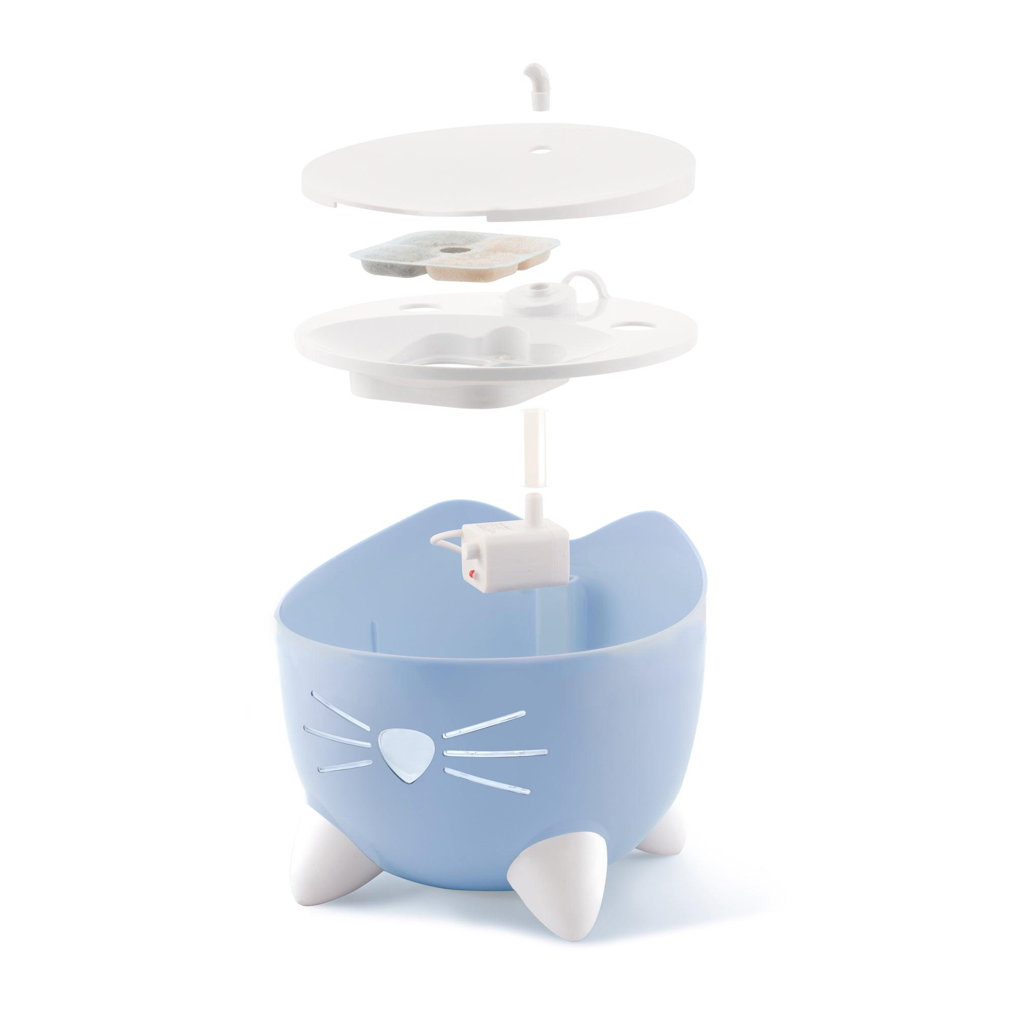 Catit Pixi Fountain Light Blue - Light Blue - Cat Fountain - Catit - PetMax Canada