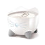 Catit Pixi Fountain White With Stainless Steel - White With Stainless Steel - Cat Fountain - Catit - PetMax Canada