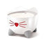 Catit Pixi Fountain White With Stainless Steel - White With Stainless Steel - Cat Fountain - Catit - PetMax Canada