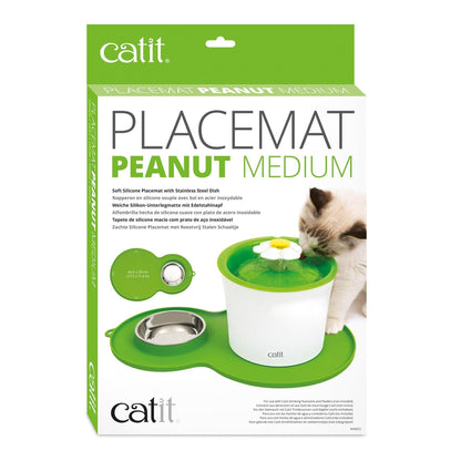 Catit 2.0 Play Peanut Placement - Green - Cat Dishes - Catit - PetMax Canada