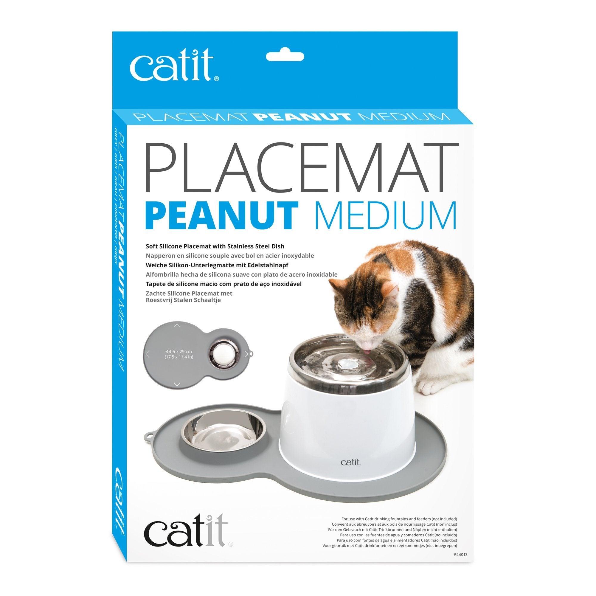 Catit 2.0 Play Peanut Placement - Green - Cat Dishes - Catit - PetMax Canada