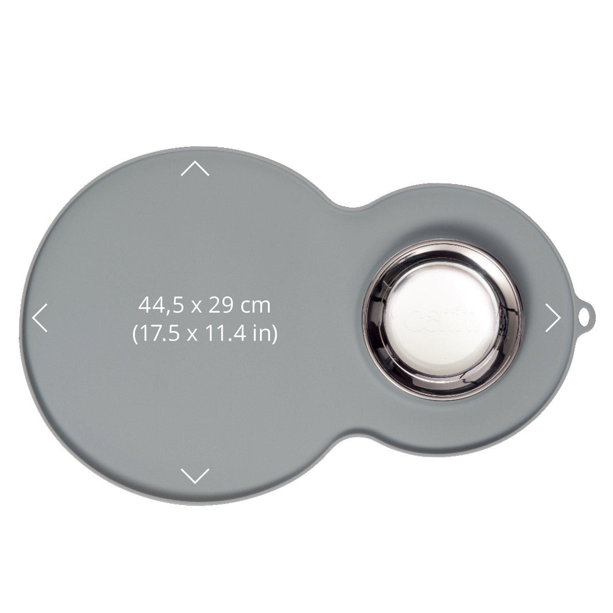 Catit 2.0 Play Peanut Placement - Grey - Cat Dishes - Catit - PetMax Canada