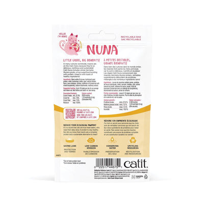Catit Nuna Cat Treat Insect Protein & Chicken - 60g - Cat Treats - Catit - PetMax Canada