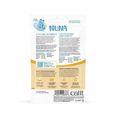Catit Nuna Cat Treat Insect Protien & Herring - 60g - Cat Treats - Catit - PetMax Canada
