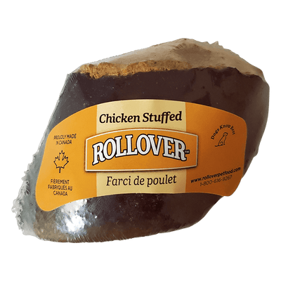 Rollover Stuffed Hoof Chicken  Natural Chews  | PetMax Canada