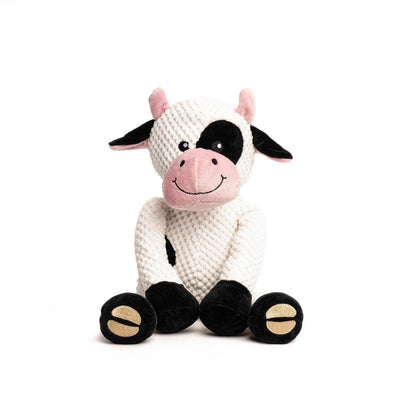 Fabdog Floppy Cow  Dog Toys  | PetMax Canada