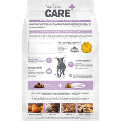 Nutrience Care Dog Food Weight Management - 2.27 Kg - Dog Food - Nutrience Pet Food - PetMax Canada