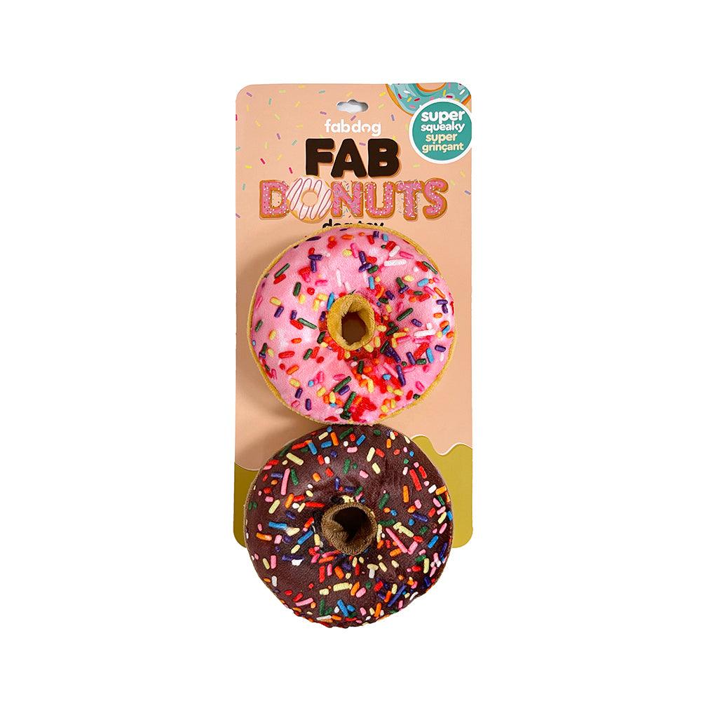 Fabdog Foodies Donuts Dog Toy  Dog Toys  | PetMax Canada