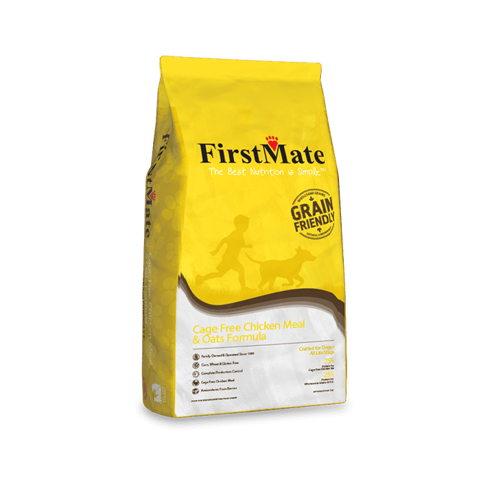 FirstMate Grain Friendly Cage-Free Chicken Meal & Oats Dog Food  Dog Food  | PetMax Canada