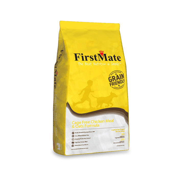 FirstMate Grain Friendly Cage-Free Chicken Meal & Oats Dog Food - 2.3 Kg - Dog Food - FirstMate - PetMax Canada