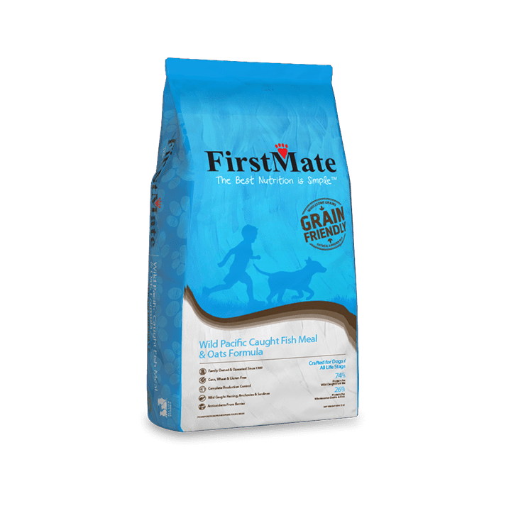 FirstMate Wild Pacific Caught Fish & Oats Dog Food  Dog Food  | PetMax Canada